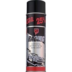 Auto-K Racing schwarz matt lack Spray Spraydose 500 ml