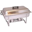 Polar Ware 4510 8 qt Stainless Steel Rectangular Stackable Chafer