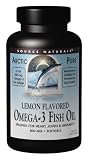ArcticPure Lemon Flavored Omega-3 Fish Oil 800 mg 120 Sg Source Naturals