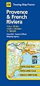 Provence and French Riviera (AA Road Map France Series)