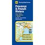 Provence and French Riviera (AA Road Map France)