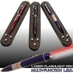 EXECUTIVE STYLE 4 in 1 Pen   Laser Pointer   LED Flashlight   PDA Stylus