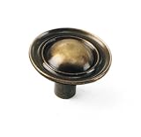 Laurey 75705 Ambassador 1-1/4-Inch Diameter Knob, Antique Brass