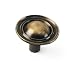 Laurey 75705 Ambassador 1-1/4-Inch Diameter Knob, Antique Brass