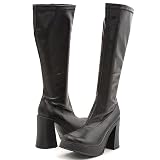 Soda Sandy Knee-High Boots 9 Black
