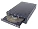 DVDrw 20X Lightscribe Black Face Plate / Metal Enclosure