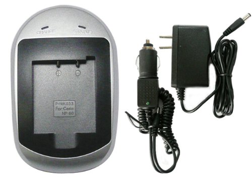 ◆充電器◆≪ACアダプター電源≫【カシオ　ＮＰ－６０　対応】
