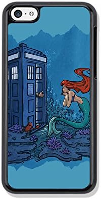 Vogueline Doctor Who With Ariel The Little Mermaid Hard Case Cover Skin for iphone 6 case iphone 6plus iphone 5 5s 4 4s iphone 5c Samsung Galaxy S5 S3 S4 note 2 note3 note4 (Case for iPhone 6plus(Black Hard))