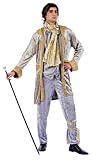Limit Sport MA025 G.XL - Herrenkost&uuml;m Reiter/Kavalier Epoche 3-teilig (Hose-Jacke-Schal)