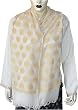 Designer Scarf Chiffon Silk Summer Accessory 22 x 72 inches (srfch005)