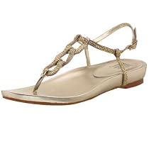Pelle Moda Women's Indigo,Platinum Gold,8 M US