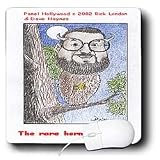 Londons Times Funny Music Cartoons - Owl Hurt - Mouse Pads