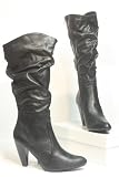 Womens Bootleg Boots Black