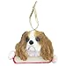 Cavalier King Charles Spaniel Dog Santa's Pal Christmas Ornament