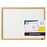 QRT35380372Q - Dry-Erase Board,Stain Resistant,22-1/2x3/5x16-4/5,Oak