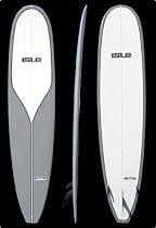8'6 ISE ECORE EPOXY MINI LONGBOARD BREY DECK / WHITE NOSE