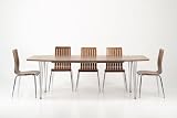 Review design  / Extendable Table Kaya chrome