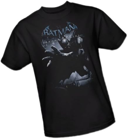 Reach Out -- Batman Arkham Origins Adult T-Shirt, Medium