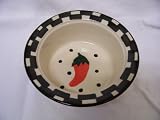 Chili Paws Chili Pepper Pet Food Bowl