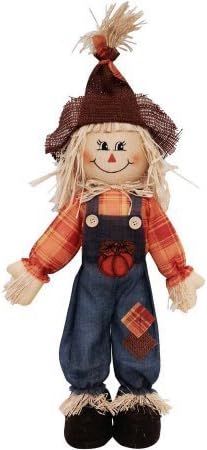 Halloween Decoration Standing Scarecrow Fall Harvest