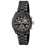Invicta Women's 5297 Ceramics Collection Black Ceramic Chronograph Watch