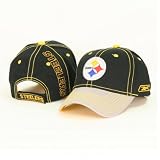 Pittsburgh Steelers 2-Tone Contrast Stitch Adjustable Baseball Hat