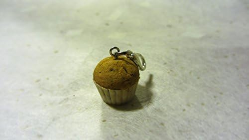 Chocolate chip cupcake Charm/Necklace