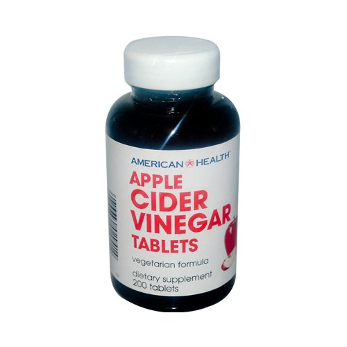American Health Apple Cider Vinegar 300 mg 200 Tablets American