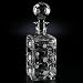 24% DECO SQUARE DECANTER 3/4L