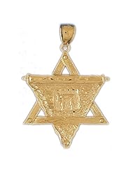 CleverEves 14k Gold Pendant Jewish 5.3 - Gram(s)