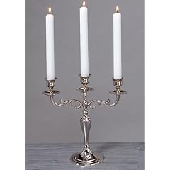 26cm KERZENLEUCHTER SILBER KERZENLEUCHTER 3-ARMIG KANDELABER