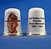 Porcelain China Collectable Thimble - Lord Baden Powell Scout Leader - Free Gift Box