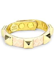 Ted Rossi Python Pyramid Cuff Bracelet