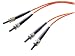 Startech.com FIBSTST3 3-Meter Fiber Optic Cable (ST-ST)