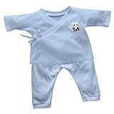 iPlay Baby Panda Cotton Kimono Gift Set - Blue