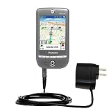 Rapid Wall / AC Charger for the Pharos GPS 525P - Gomadic Brand w/ TipExchange Technology