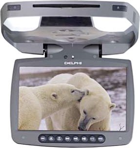 Electronics: Delphi Mobile Video DVDM 1020 DVD player with LCD monitor