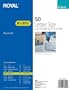 Royal 013623 Letter Size Laminating Pouches