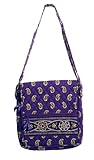 Vera Bradley Mailbag Simply Violet Handbag