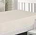 Utopia Bedding 100% Combed Cotton Deep Pocket Fitted Sheet - Premium Quality Long Staple Fiber - Hypoallergenic - Breathable - Durable - Comfortable - Fade, Stain, and Abrasion Resistant (Full, Beige)