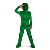 Child Toy Story Green Army Man Costume - Small (4-6)