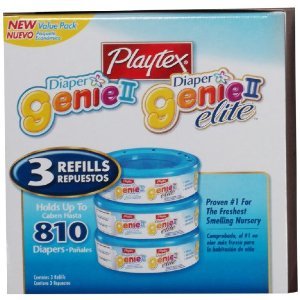 Playtex プレイテックス Diaper Genie II Refill (Pack of 3)