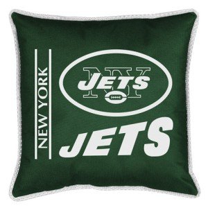 New York Jets Sideline Decorative Pillow Green18 X 18 Square
