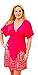 swimsuitsforall Women's Gold Foil Kimono Dress