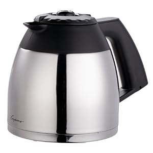 Capresso 4440 10-Cup Stainless Carafe for Capresso MT-500 by Capresso