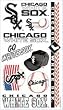 Chicago White Sox Temporary Tattoos - SET OF 6 - Sports Merchandise