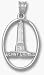 Alabama Crimson Tide Denney Chimes Pendant - Sterling Silver Jewelry