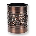 Antique Embossed Copper Tool Caddy