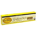De Boles Pasta Organic Spaghetti, 8-Ounce Boxes (Pack of 12)