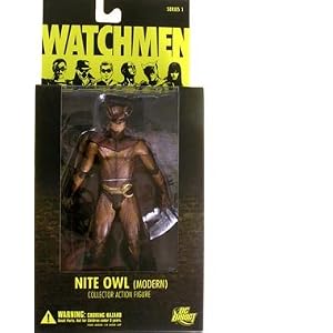 DC Comics Watchmen Movie Nite Owl Modern Action Figure by